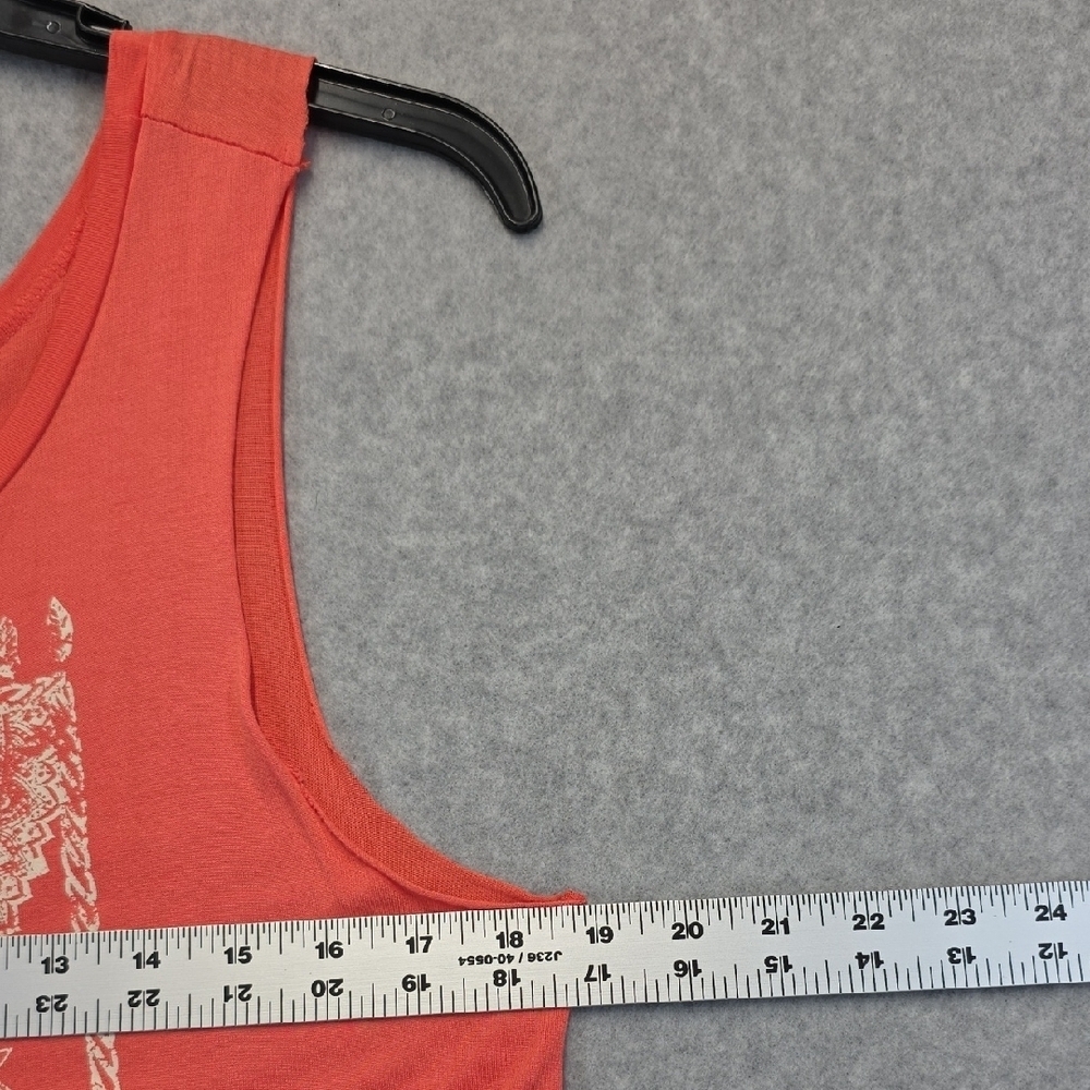 Coral Fringe Tank Top - Picture 7 of 9
